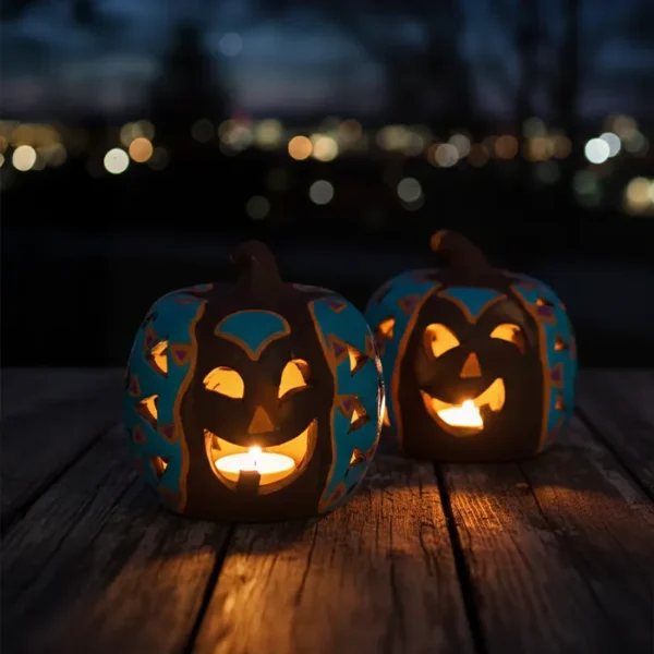 Pumpkin Candle Cover