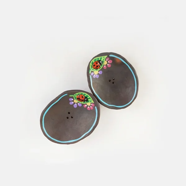 Terracotta soap dish set of 2 – Handmade by Pipihiri